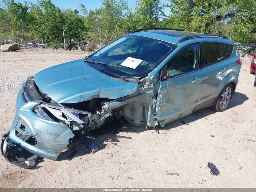 Vin: 1fmcu9h98dub51462, lot: 45746182, ford escape sel 20132