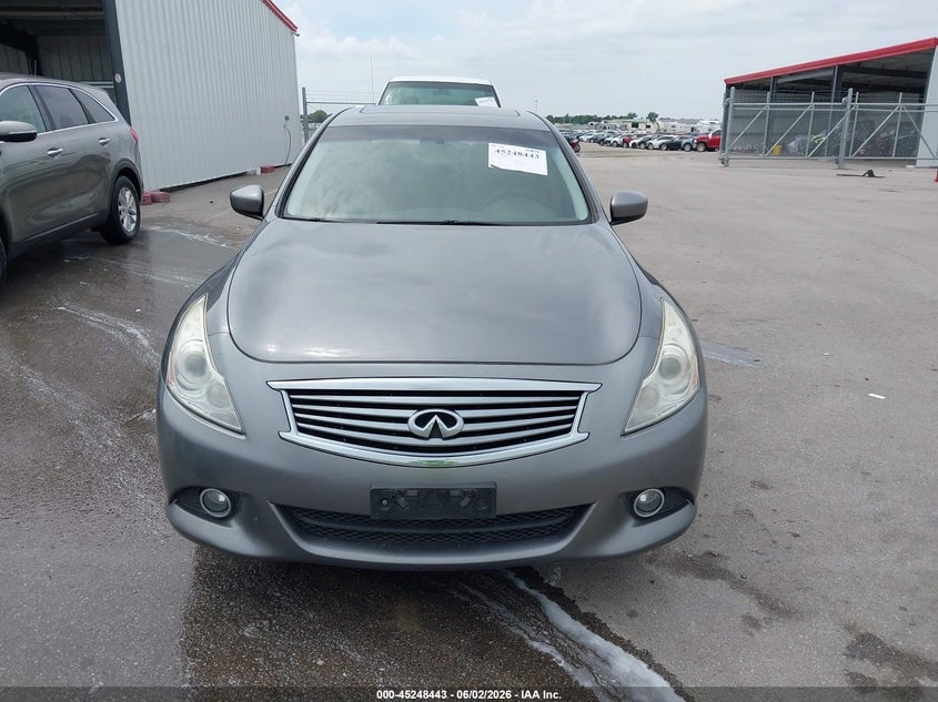 2011 Infiniti G25X VIN: JN1DV6AR7BM650428 Lot: 45248443