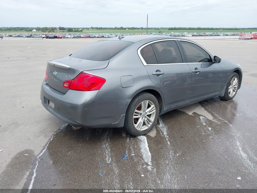 Vin: jn1dv6ar7bm650428, lot: 45746246, infiniti g25x 20114