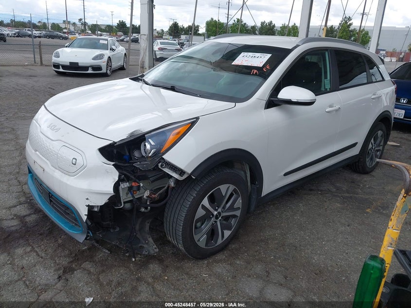 Vin: kndcc3lg6n5147657, lot: 45746260, kia niro ev ex 20222