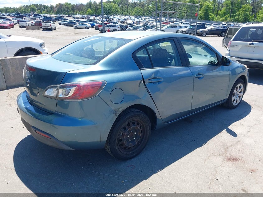 Vin: jm1bl1sgxa1340400, lot: 45746273, mazda mazda3 i sport 20104