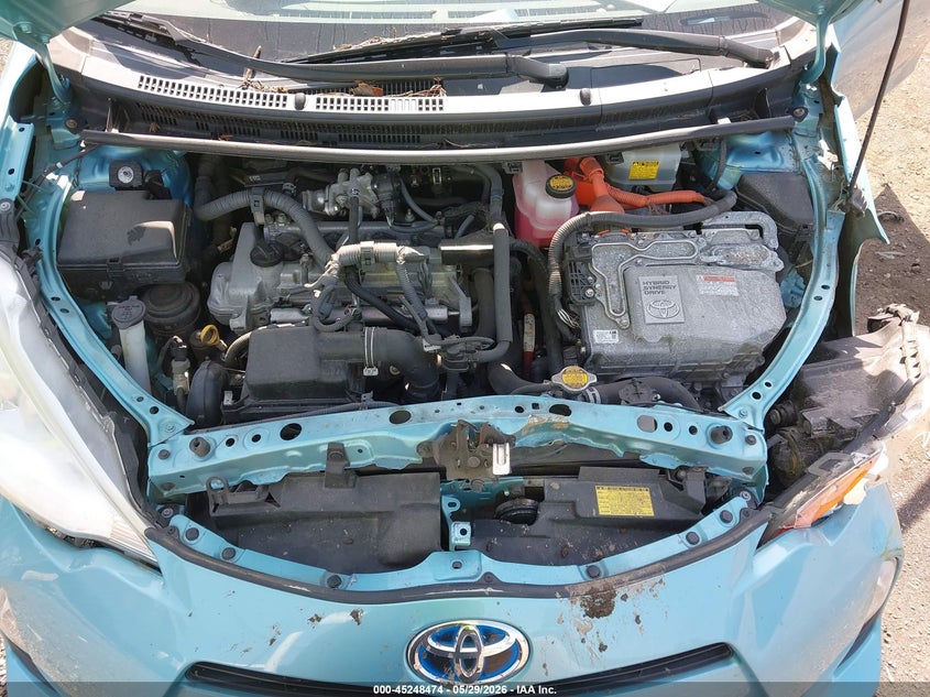 2012 Toyota Prius C Two VIN: JTDKDTB39C1009591 Lot: 45248474