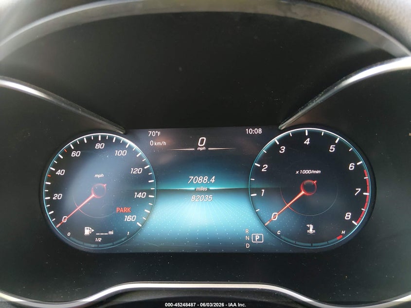 2021 Mercedes-Benz C 300 Sedan VIN: W1KWF8DB5MR647598 Lot: 45248487
