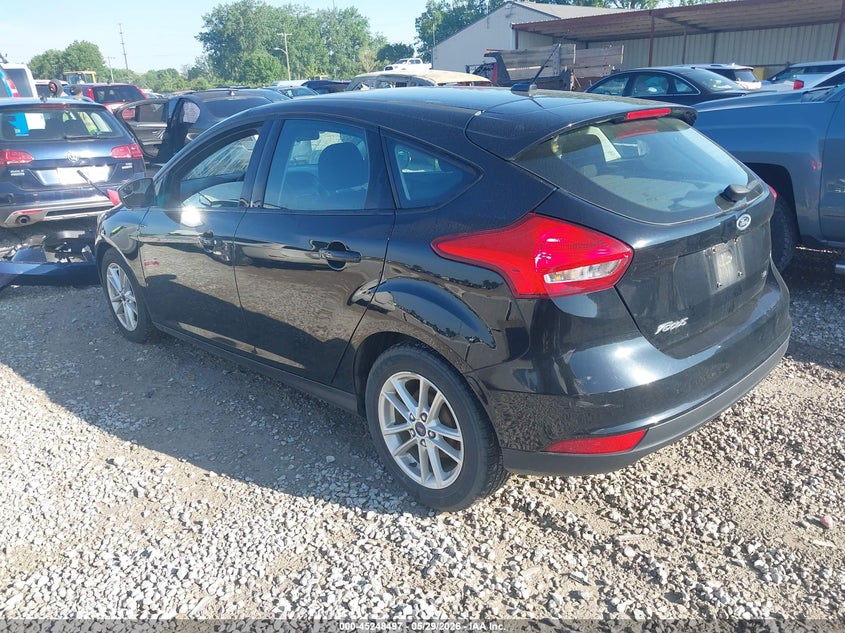 Vin: 1fadp3k26hl203827, lot: 45746300, ford focus se 20173