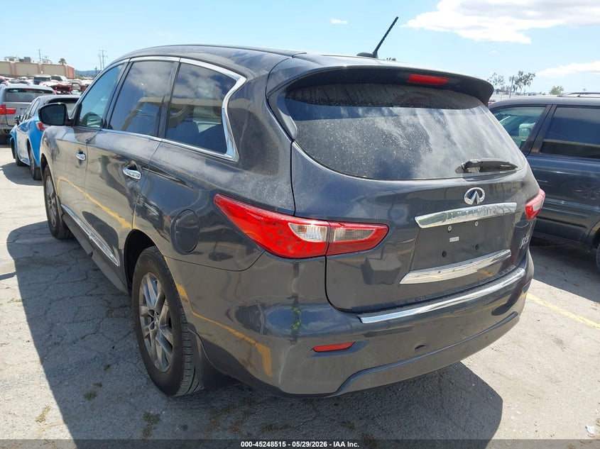 Vin: 5n1al0mn3dc350076, lot: 45746318, infiniti jx35 20133