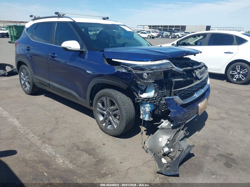 2021 Kia Seltos S VIN: KNDEUCAAXM7201209 Lot: 45248522