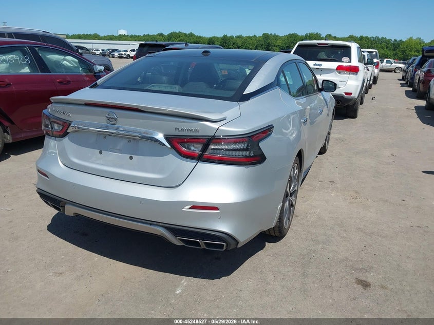 Vin: 1n4aa6av0kc362352, lot: 45746330, nissan maxima 3.5 platinum 20194