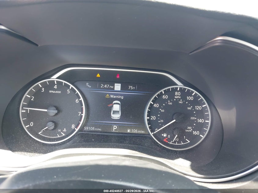 2019 NISSAN MAXIMA auction photo 7