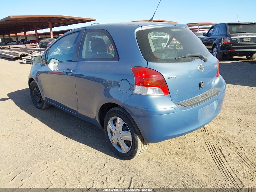 2011 TOYOTA YARIS VIN JTDJT4K37B5330198 nuotrauka 3