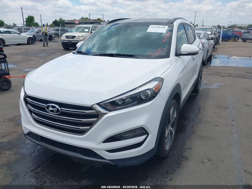 Vin: km8j3ca26gu079153, lot: 45746351, hyundai tucson limited 20162
