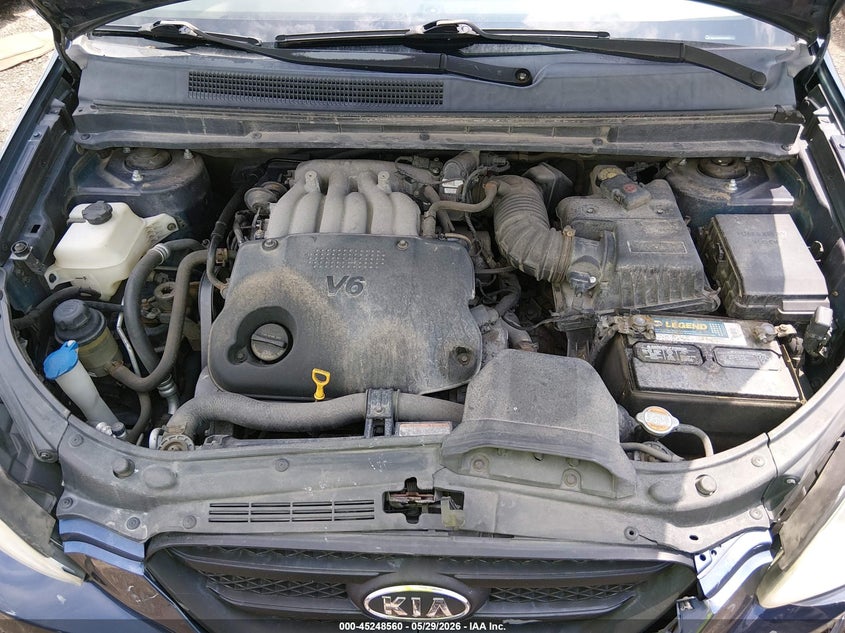2008 Kia Rondo Lx V6 VIN: KNAFG526187145357 Lot: 45248560