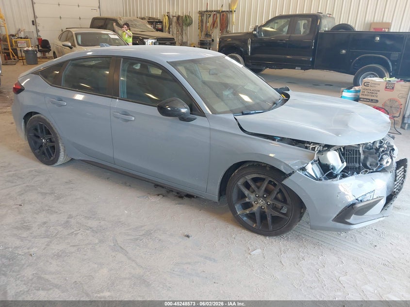 Vin: 19xfl2h8xre029646, lot: 45746376, honda civic sport 2024 img_1