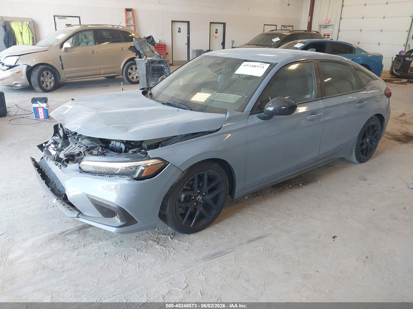 Vin: 19xfl2h8xre029646, lot: 45746376, honda civic sport 20242