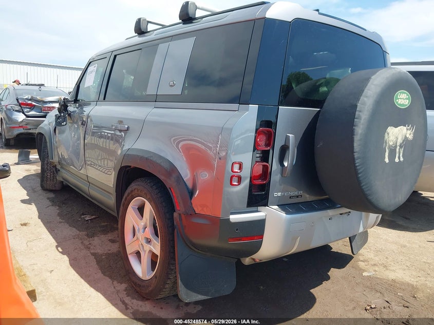 Vin: salep7eu3l2021156, lot: 45746377, land rover defender 110 se 20203