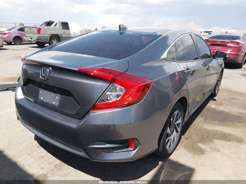 Vin: 19xfc2f79he003466, lot: 45746391, honda civic ex 20174