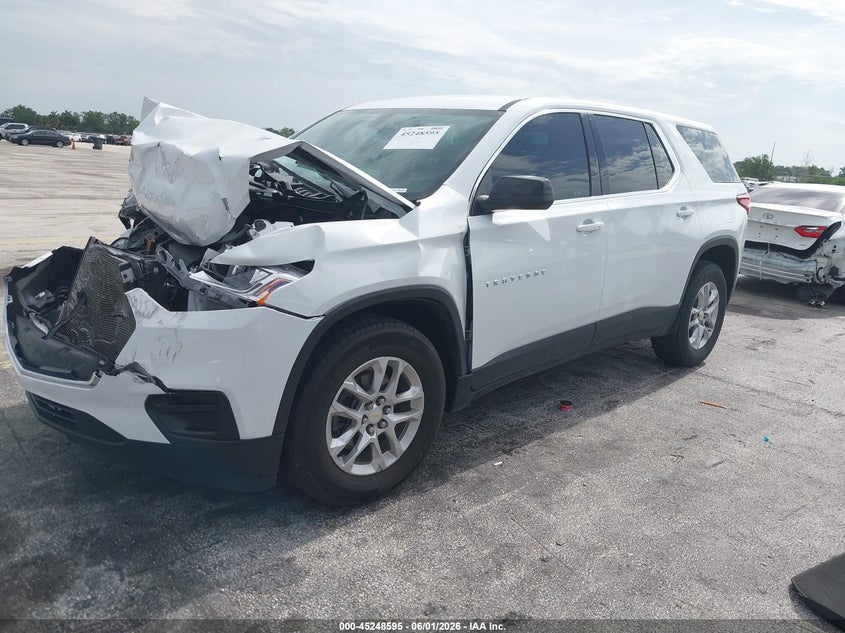 2021 CHEVROLET TRAVERSE auction photo 2