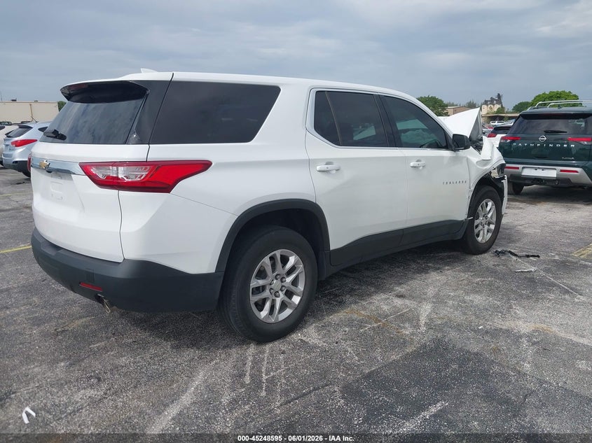 2021 CHEVROLET TRAVERSE auction photo 4