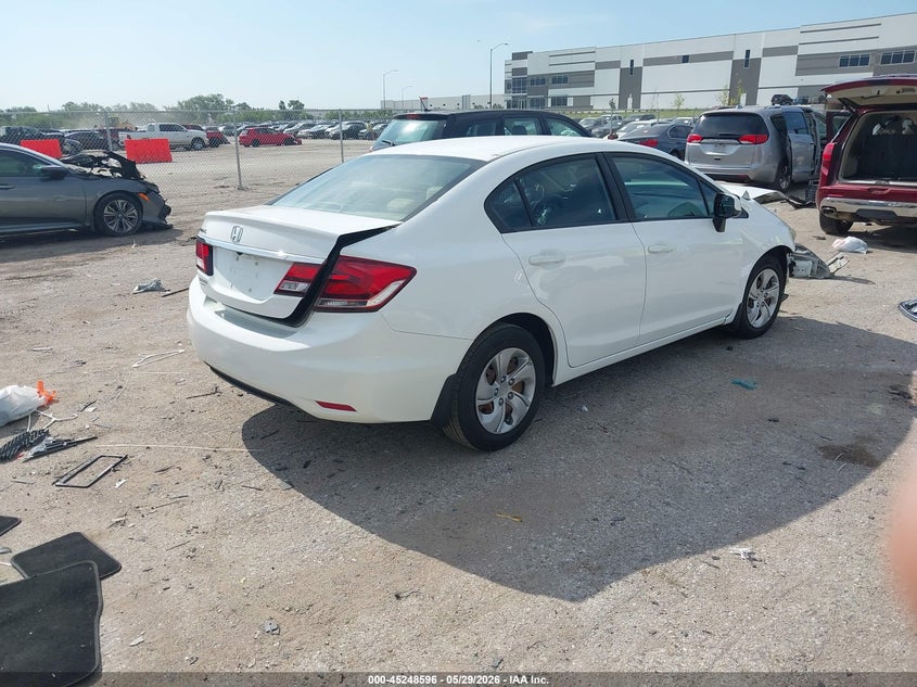 2013 HONDA CIVIC auction photo 4