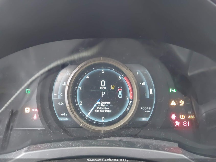 2020 Lexus Is 300 VIN: JTHGA1D25L5102316 Lot: 45248628