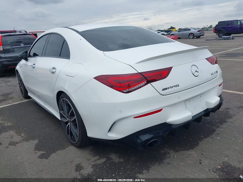 Vin: w1k5j5bb8nn289885, lot: 45746433, mercedes-benz amg cla 35 4matic 20223