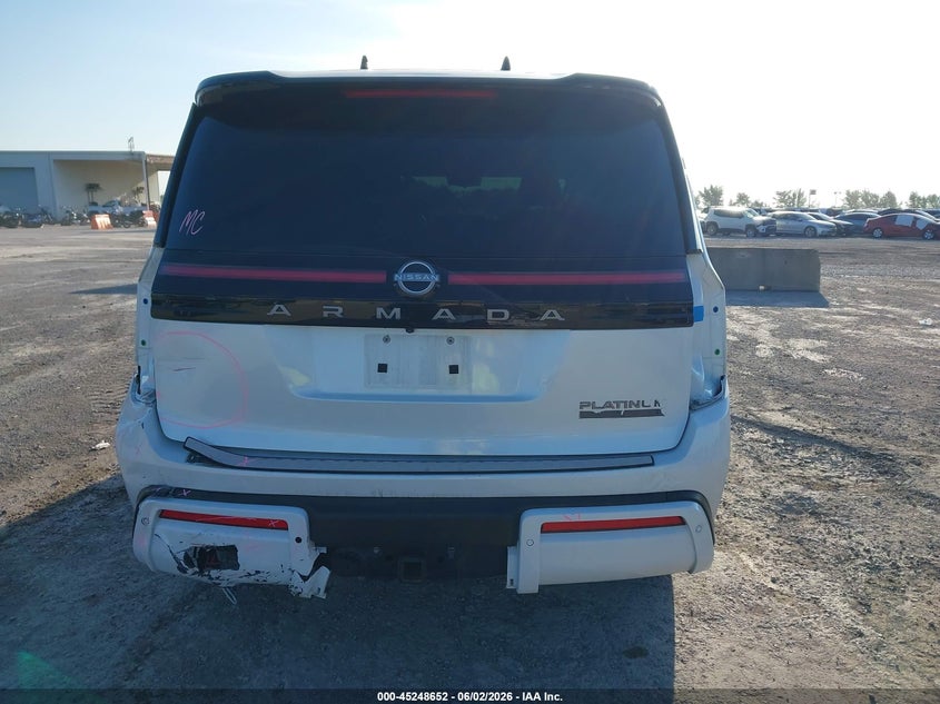 2026 Nissan Armada Platinum Reserve VIN: JN8AY3CC7T9215139 Lot: 45248652