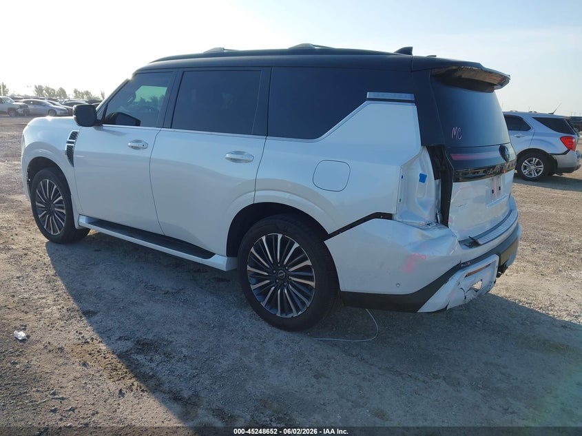 Vin: jn8ay3cc7t9215139, lot: 45746455, nissan armada platinum reserve 20263