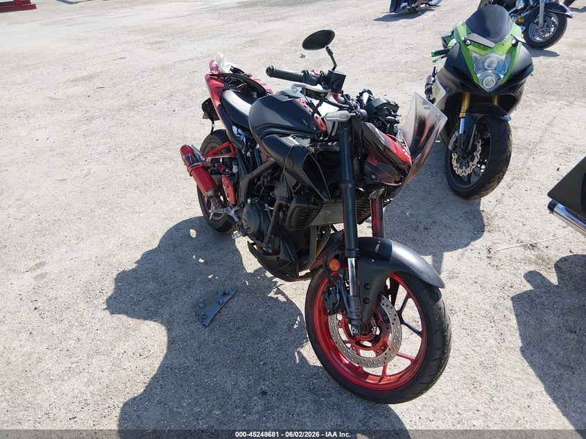 2025 YAMAHA MTN320 auction photo 1