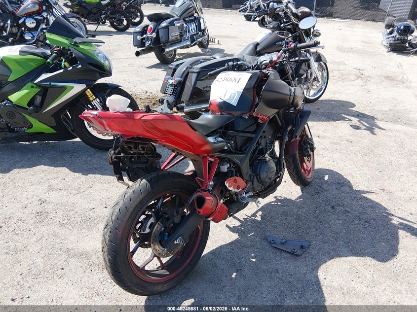 2025 YAMAHA MTN320 auction photo 4