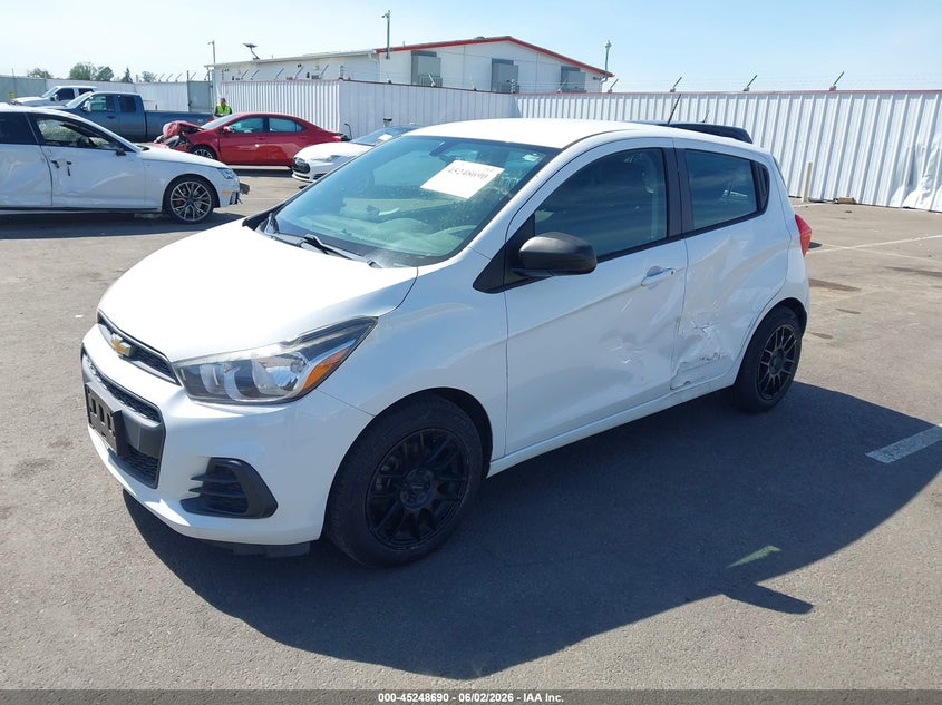 Vin: kl8ca6sa5gc620296, lot: 45746493, chevrolet spark ls manual 20162