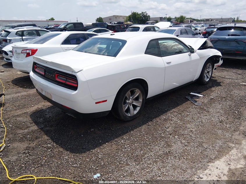 Vin: 2c3cdzag6nh260315, lot: 45746494, dodge challenger sxt 20224