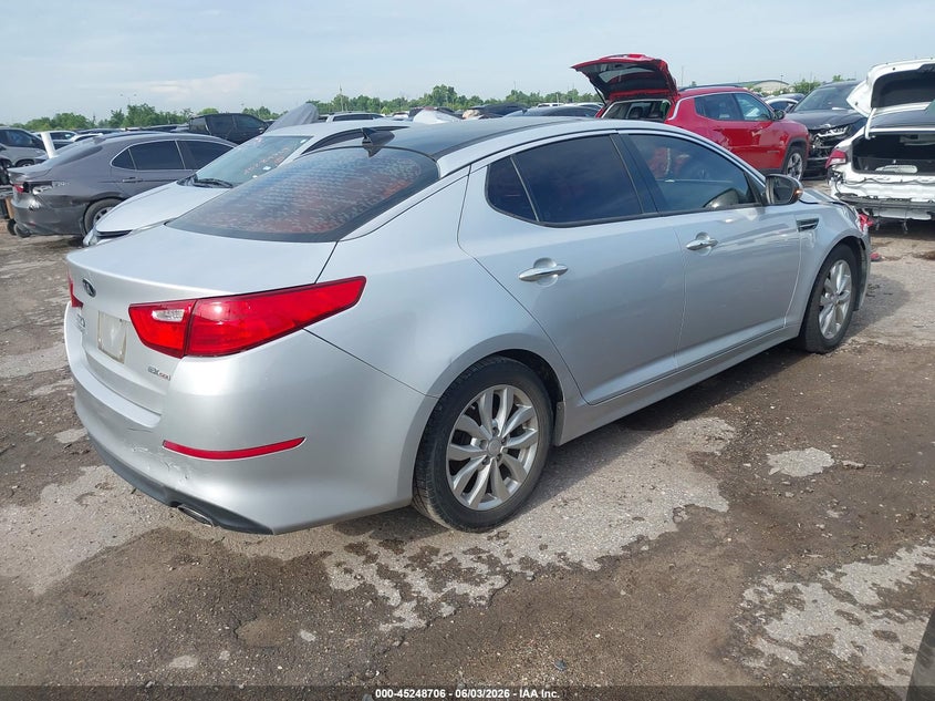 Vin: 5xxgn4a77eg342781, lot: 45746509, kia optima ex 20144