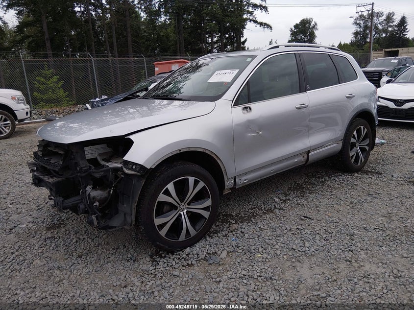 Vin: wvgrf7bp6hd001033, lot: 45746518, volkswagen touareg v6 wolfsburg edition 20172