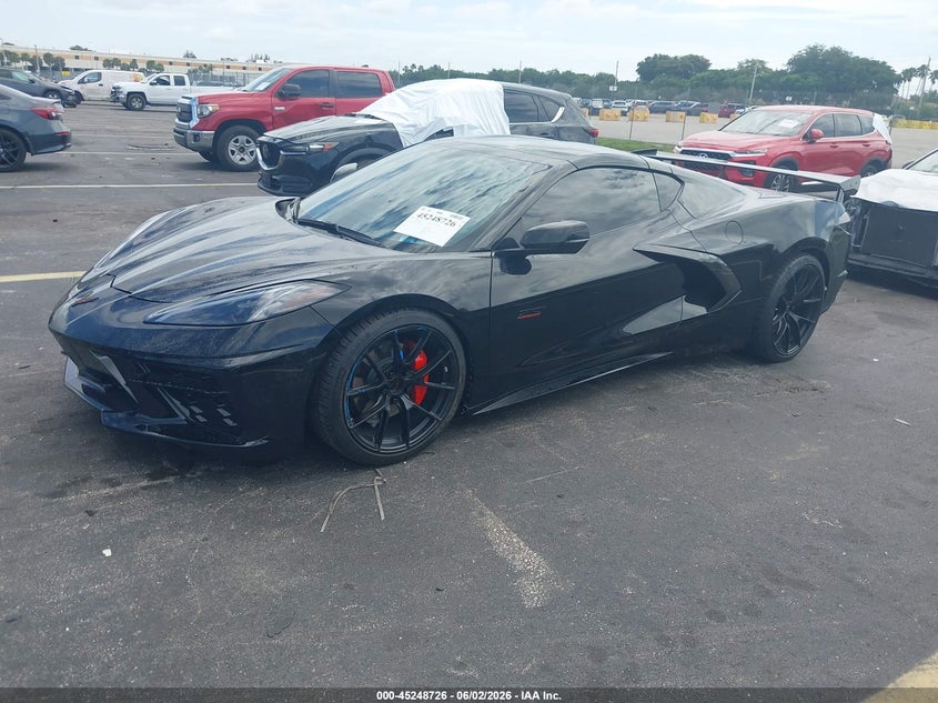 Vin: 1g1ya2d49p5128526, lot: 45746529, chevrolet corvette stingray rwd  1lt 20232