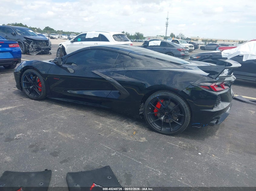 Vin: 1g1ya2d49p5128526, lot: 45746529, chevrolet corvette stingray rwd  1lt 20233