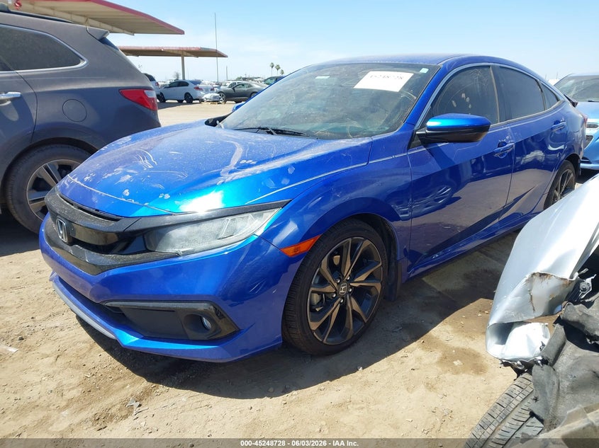 Vin: 19xfc2f83le008017, lot: 45746531, honda civic sport 20202