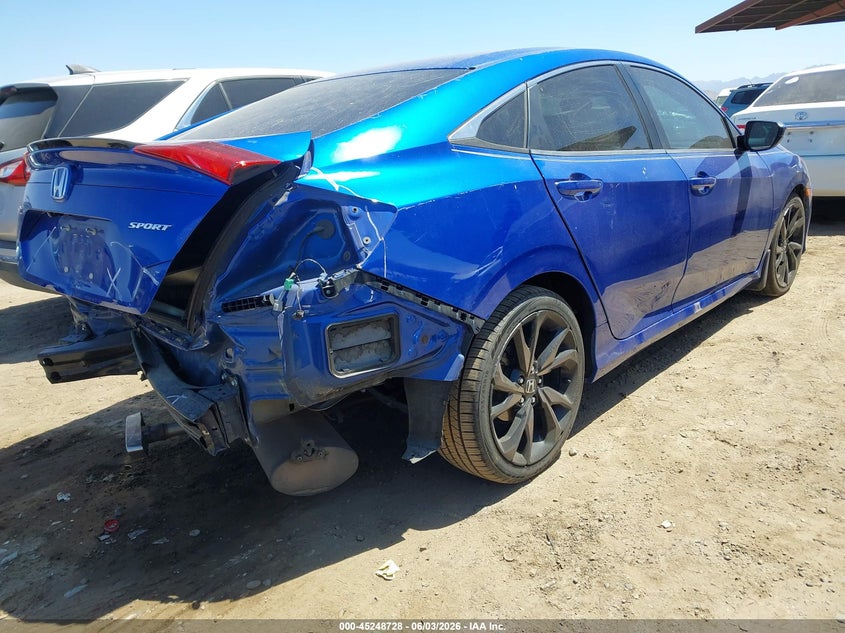 Vin: 19xfc2f83le008017, lot: 45746531, honda civic sport 20204