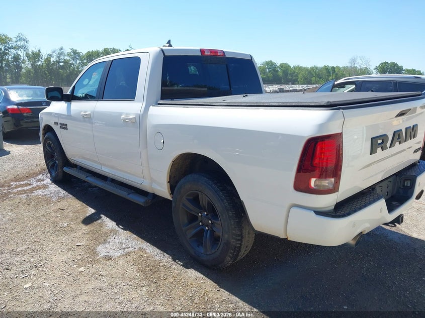 Vin: 1c6rr7mt2hs711815, lot: 45746536, ram 1500 night  4x4 5'7 box 20173
