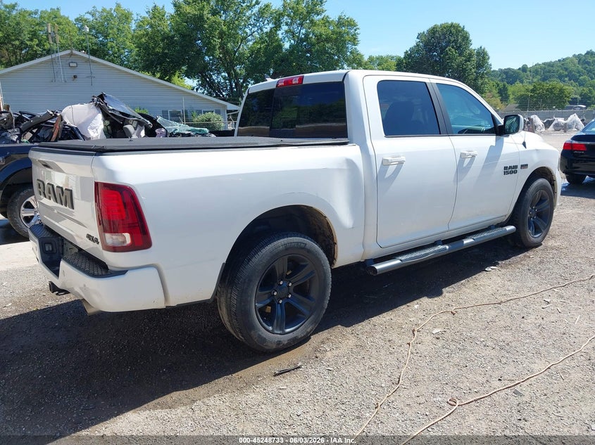 Vin: 1c6rr7mt2hs711815, lot: 45746536, ram 1500 night  4x4 5'7 box 20174