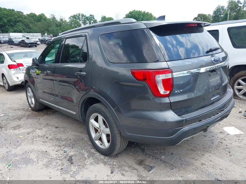 Vin: 1fm5k7d84jga33791, lot: 45746554, ford explorer xlt 20183