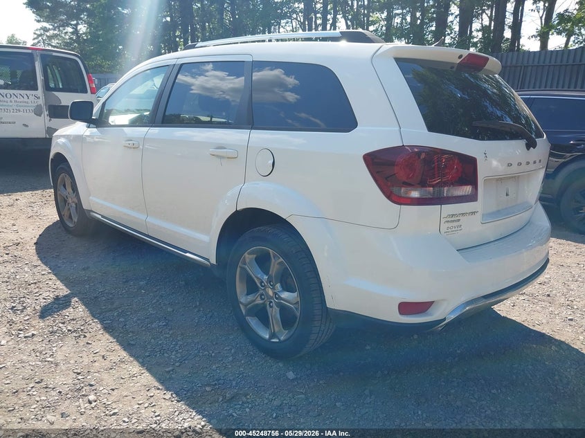 Vin: 3c4pddgg1gt142738, lot: 45746559, dodge journey crossroad 20163