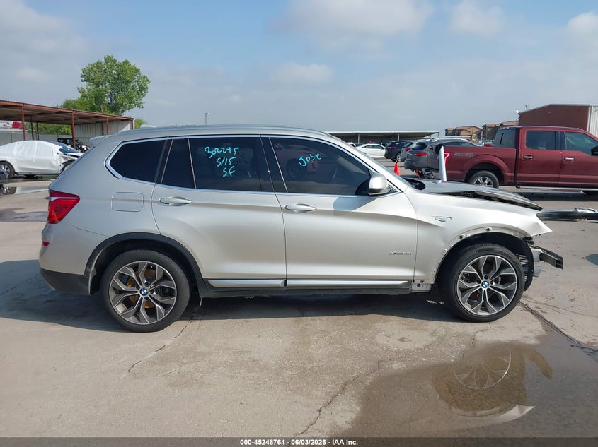 2016 BMW X3 xDrive28I VIN: 5UXWX9C50G0D79269 Lot: 45248764