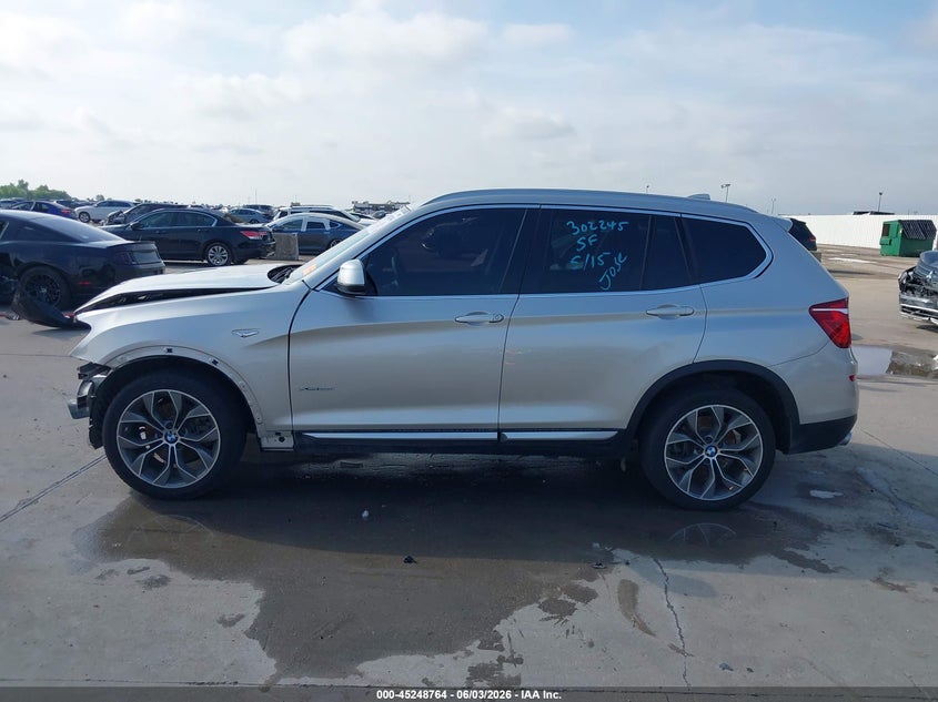 2016 BMW X3 xDrive28I VIN: 5UXWX9C50G0D79269 Lot: 45248764