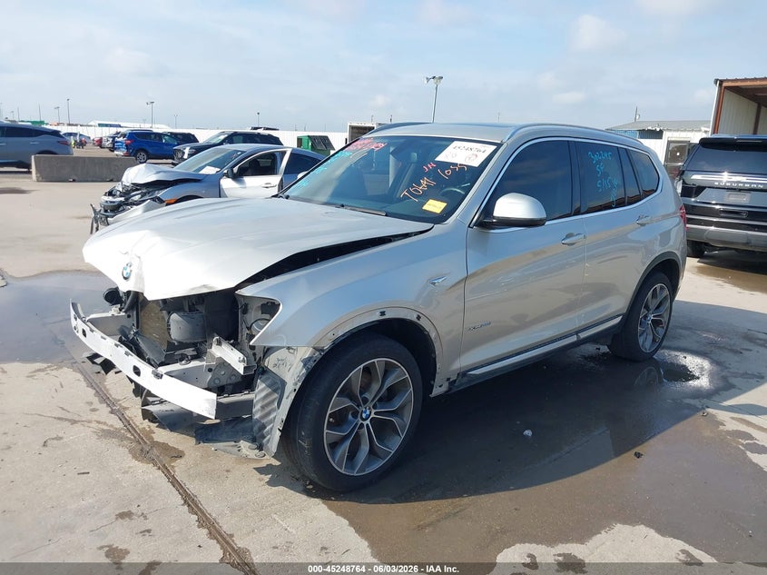2016 BMW X3 xDrive28I VIN: 5UXWX9C50G0D79269 Lot: 45248764