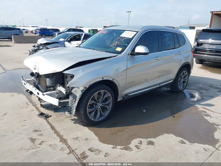 2016 BMW X3 auction photo 2