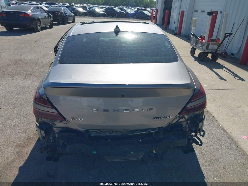 2024 Genesis G70 3.3T Awd Sport Advanced VIN: KMTG54SE5RU136681 Lot: 45248768