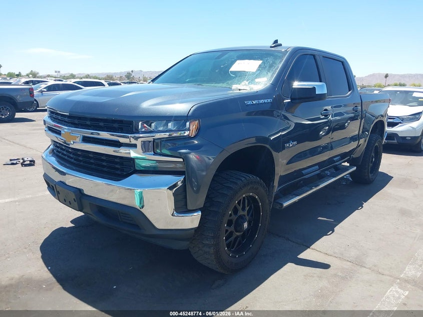 2021 Chevrolet Silverado 1500 2wd  Short Bed Lt 1GCPWCED5MZ227082 photo 1