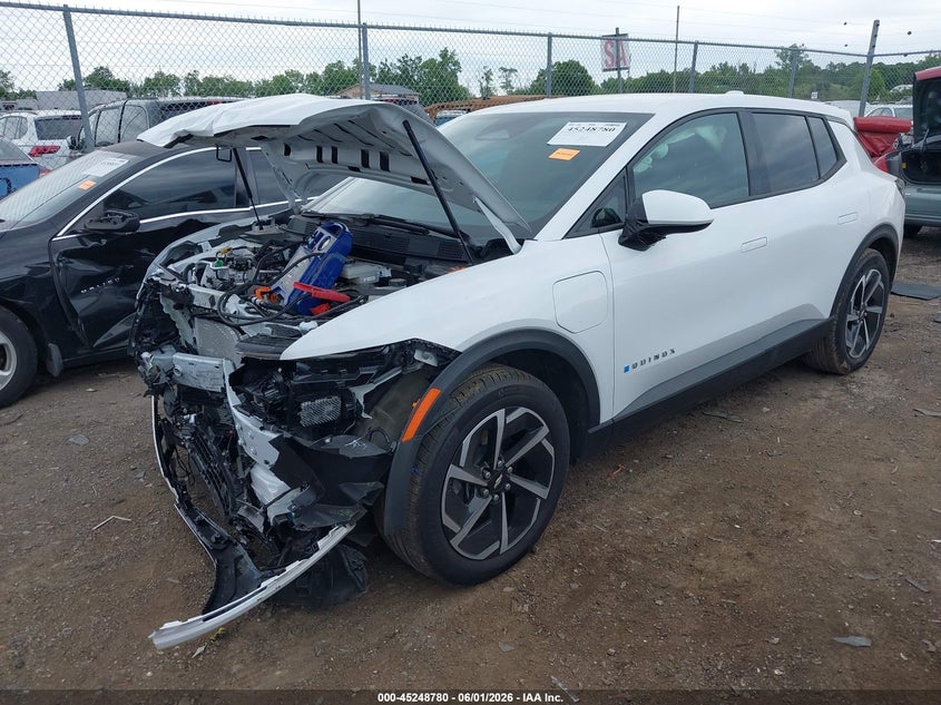 Vin: 3gn7dmrp6ts124191, lot: 45746583, chevrolet equinox ev lt 1, fwd 20262