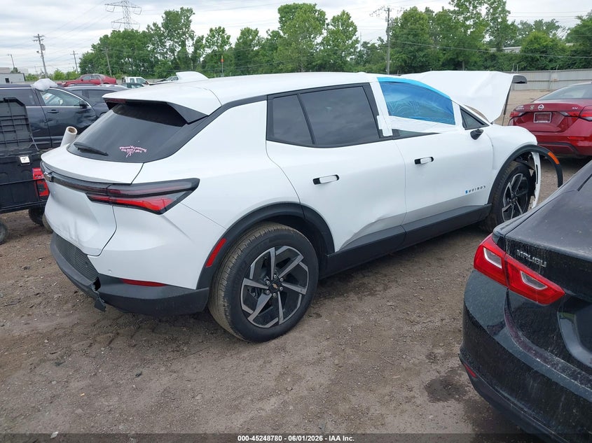 Vin: 3gn7dmrp6ts124191, lot: 45746583, chevrolet equinox ev lt 1, fwd 20264