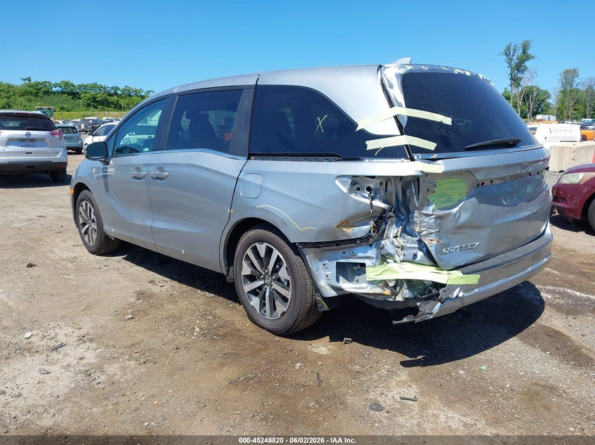 Vin: 5fnrl6h65tb053941, lot: 45746623, honda odyssey ex-l 20263