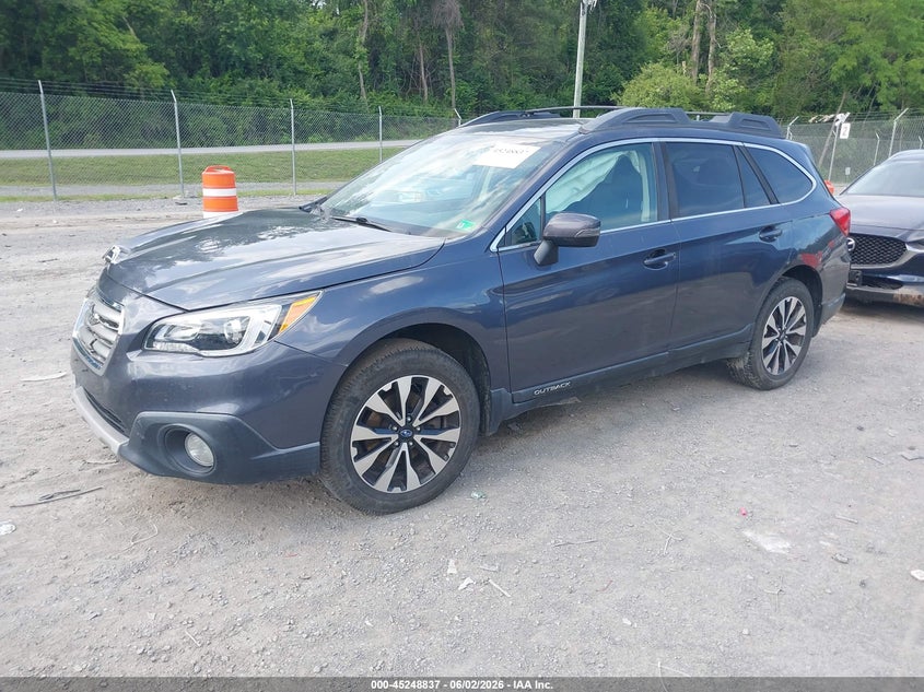 Vin: 4s4bsanc3h3431952, lot: 45746640, subaru outback 2.5i limited 20172
